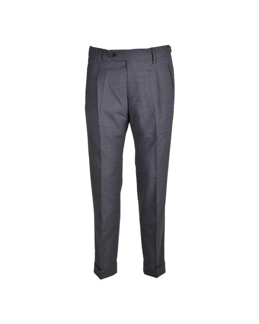 Berwich Gray Suit Trousers for men