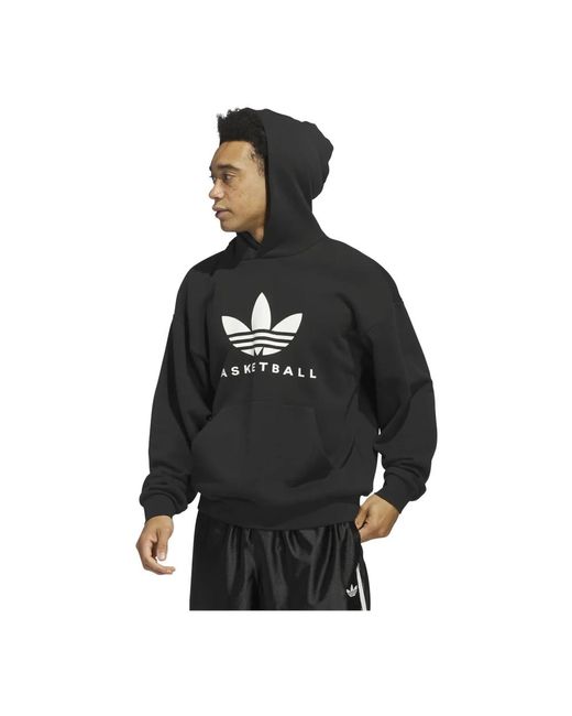Hoodies Adidas de hombre de color Black