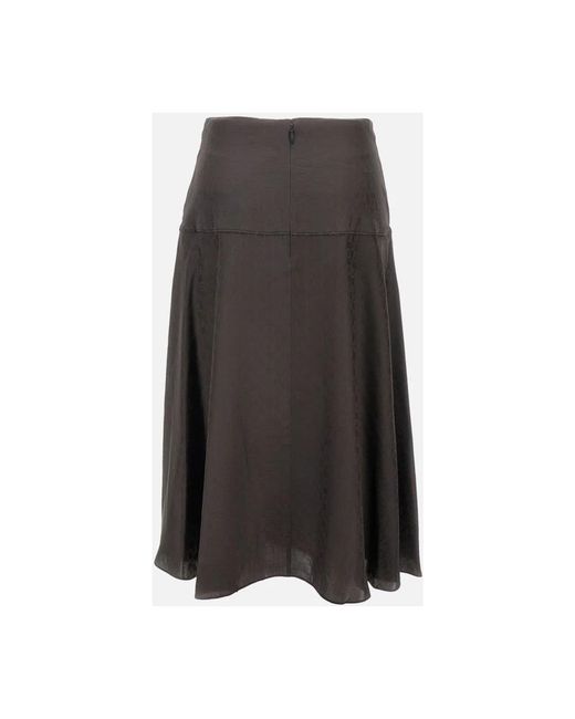 Fendi Midi Rok in het Gray
