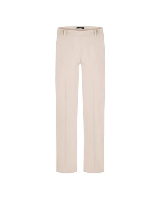 Cambio Natural Straight Trousers