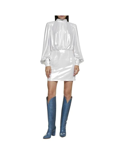 Blanca Vita Polyester Casual Jurk in het White