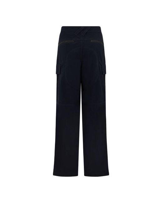 Burberry Blue Wide Trousers for men