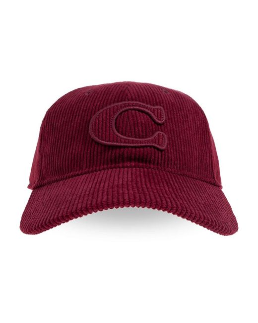Caps di COACH in Red