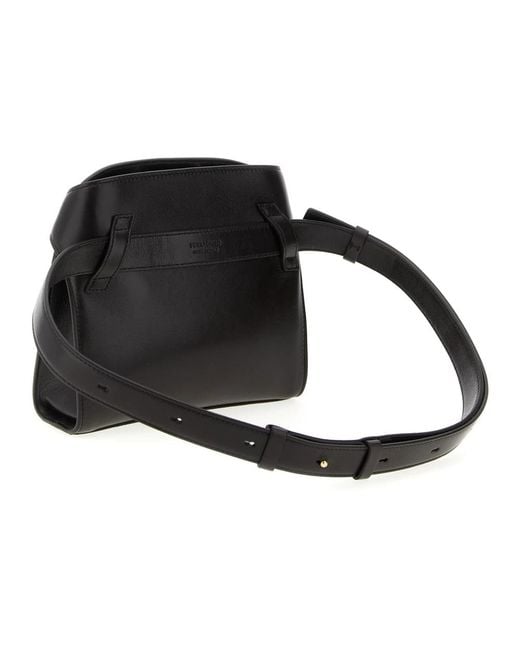Ferragamo Black Bum Bags