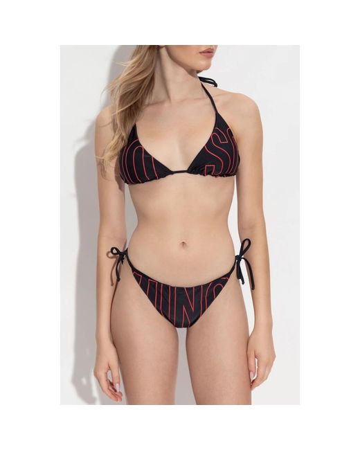 Moschino Bikini Top in het Black