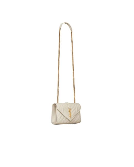 Saint Laurent Metallic Cross Body Bags