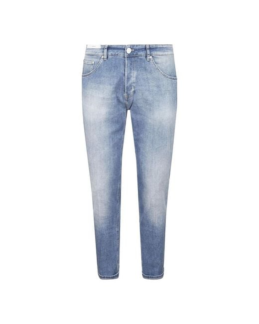PT Torino Denim jeans mit gürtelschlaufen in Blue für Herren