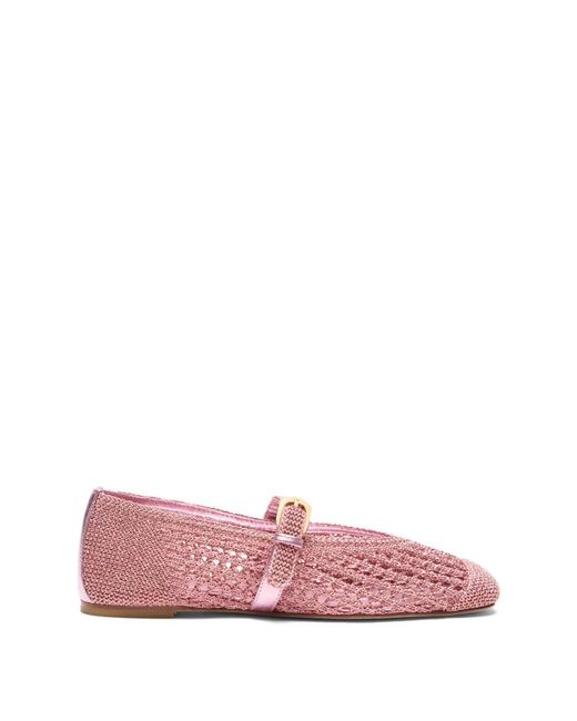 Stuart Weitzman Pink Leora Mary Jane
