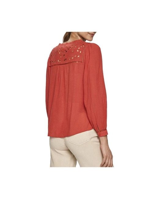 Pepe Jeans Red Blouses