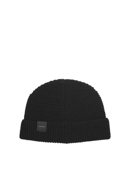Premiata Lapel Beanie in het Black voor heren