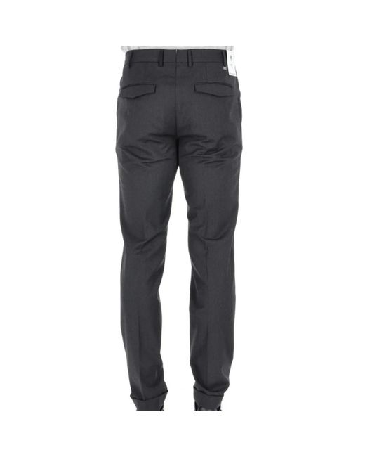 PT Torino Gray Suit Trousers for men