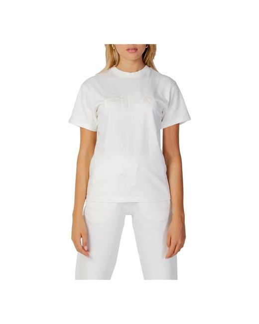 Fila White T-Shirts