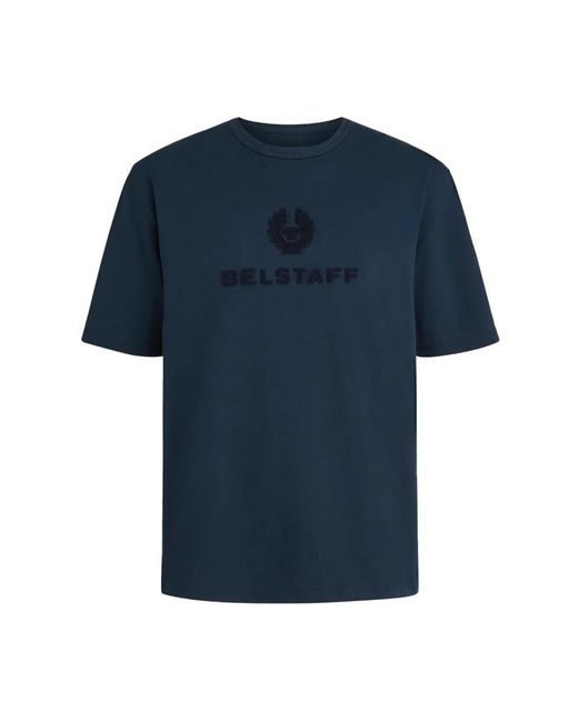 Magliette varsity in navy di Belstaff in Blue da Uomo