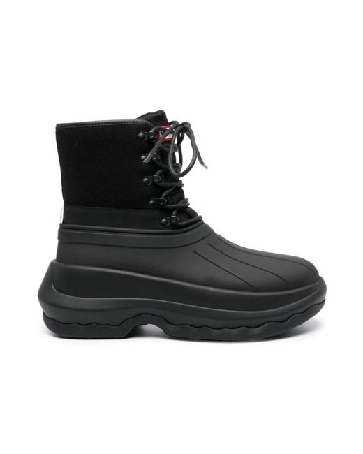 KENZO Black Rain Boots for men