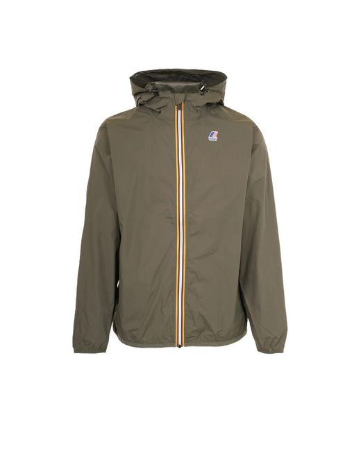 Light Jackets K-Way de color Green