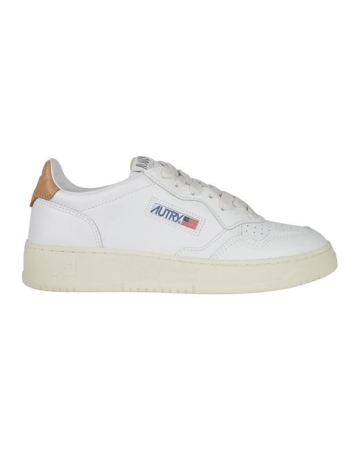 Zapatillas Bajas, Mujer, Talla Autry de color White