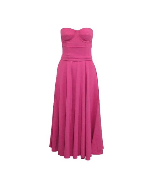 Dolce & Gabbana Pink Viskose dresses