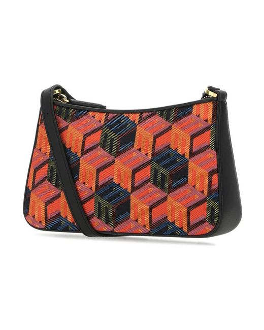 MCM Red Shoulder Bags