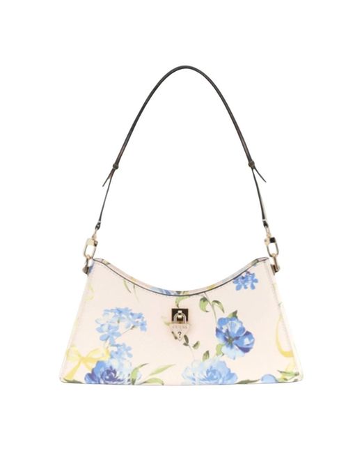 Guess Metallic Shoulder Bags