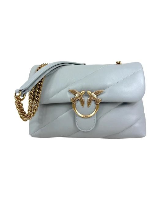 Pinko Blue Shoulder Bags