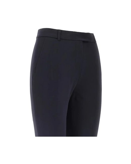 Max Mara Blue Slim-Fit Trousers