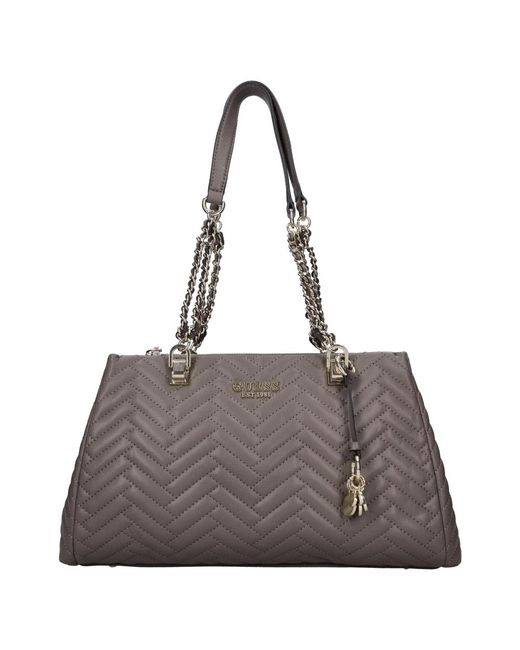 Guess Gray Shoulder Bags