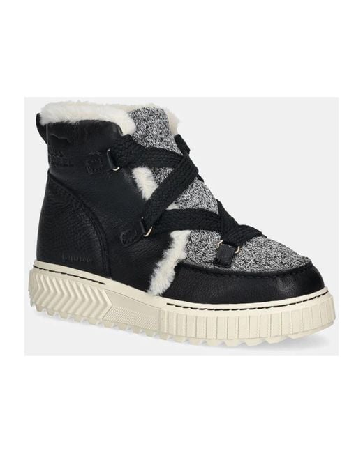 Sorel Black Ona Ave Alpine Boot Wp