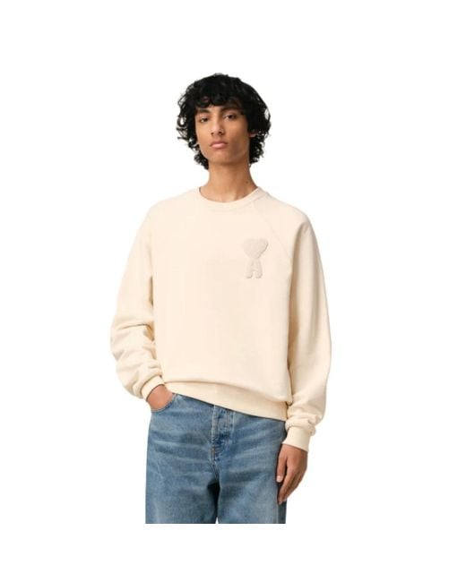 AMI Natural Sweatshirts for men