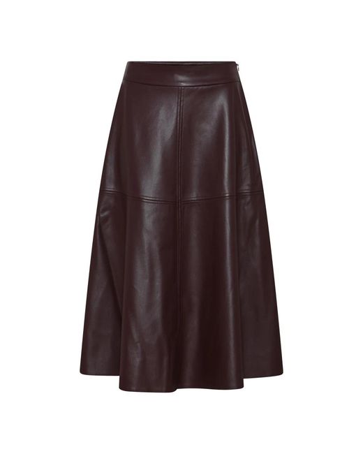 Bruuns Bazaar Brown Midi Skirts