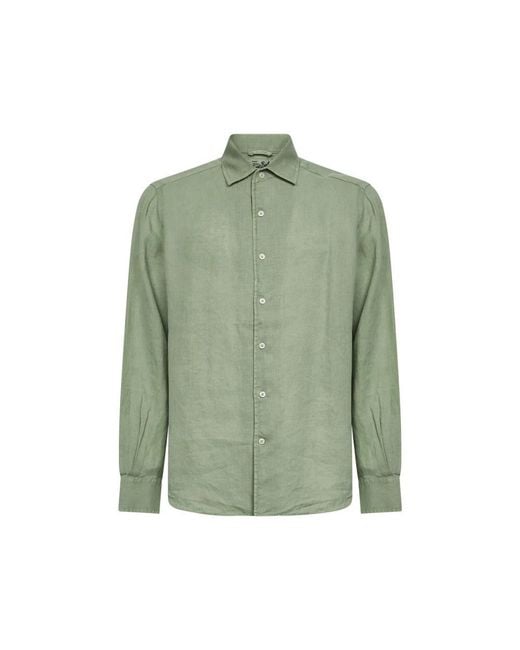 Mc2 Saint Barth Green Casual Shirts for men