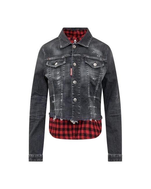 Denim Jackets DSquared² en coloris Gray