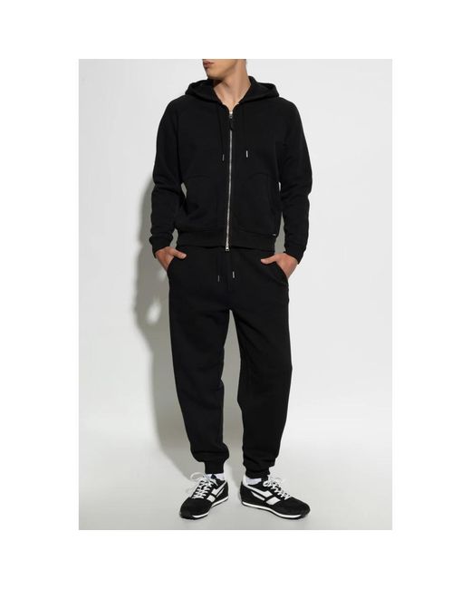 Tom Ford Hoodies & Sweatvesten ,Zwart ,Sweatshirts & Hoodies in het Black voor heren