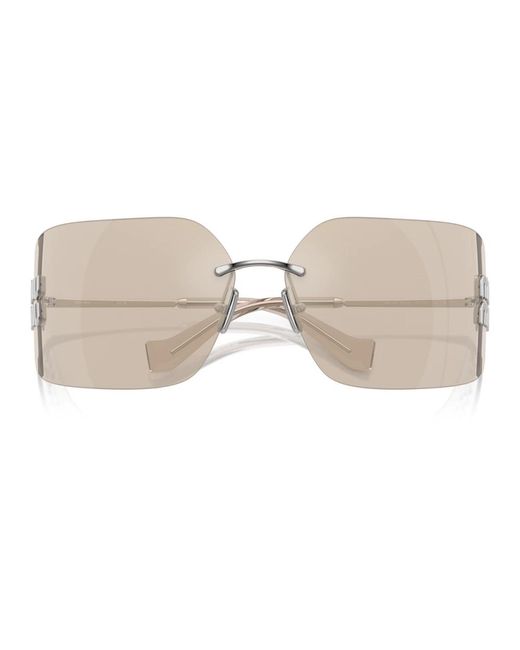 Miu Miu White Sunglasses