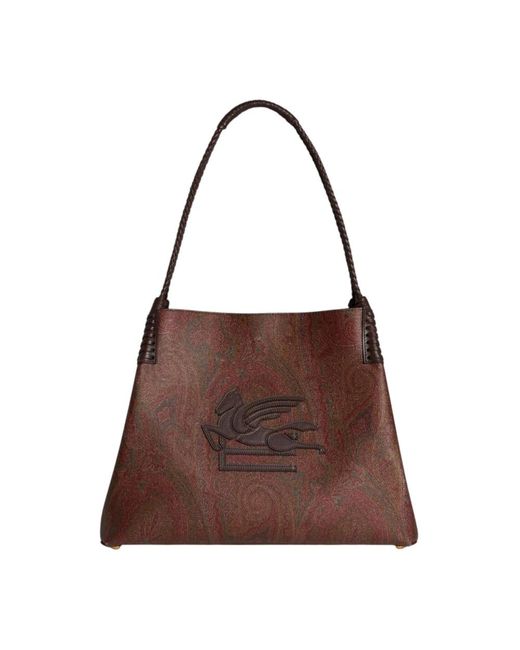 Etro Brown Tote Bags