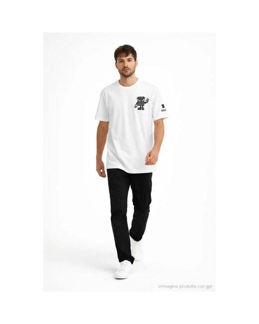 T-Shirts OUTHERE de hombre de color White