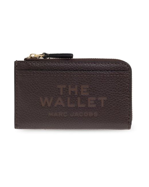 Marc Jacobs Brown Leder Kartenhalter