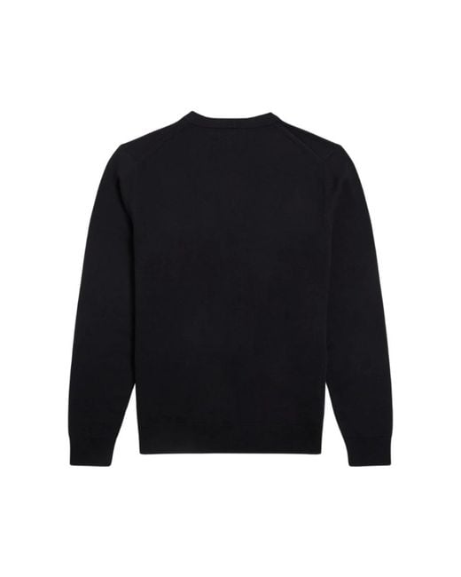 Fred Perry Basic cardigan pullover in Blue für Herren
