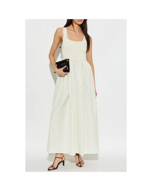 Maxi Dresses Matteau de color White
