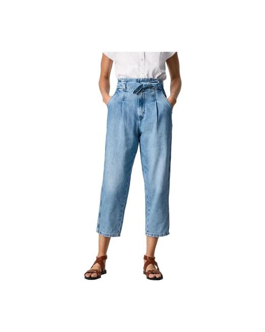 Pepe Jeans Blue Loose-Fit Jeans