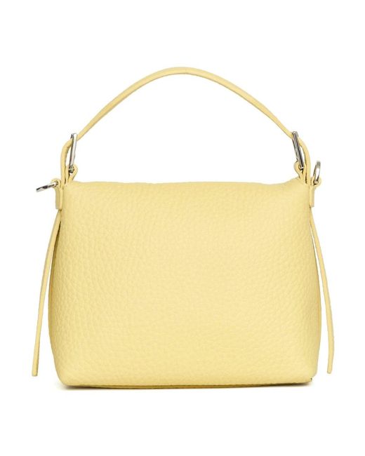Orciani Yellow Handbags