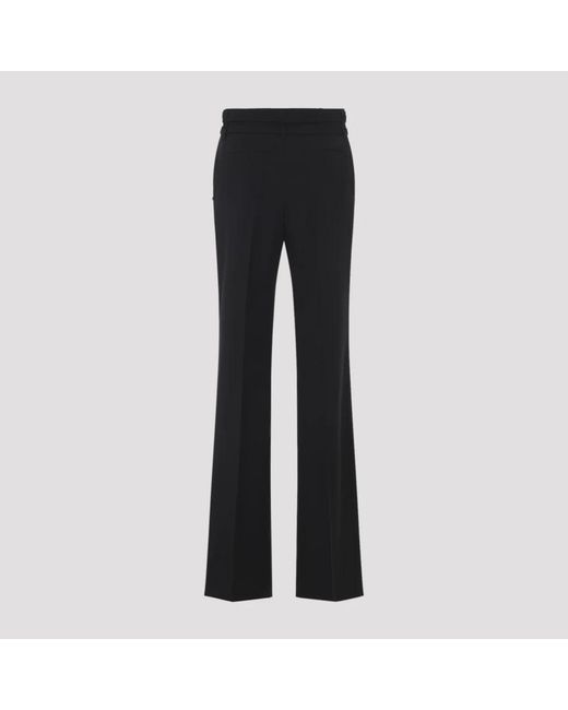 Sportmax Black Wide Trousers