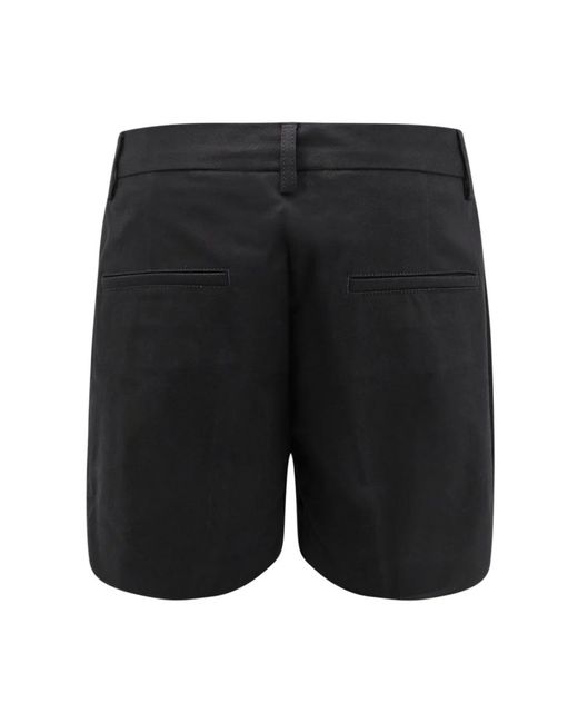 Closed Black Short Shorts