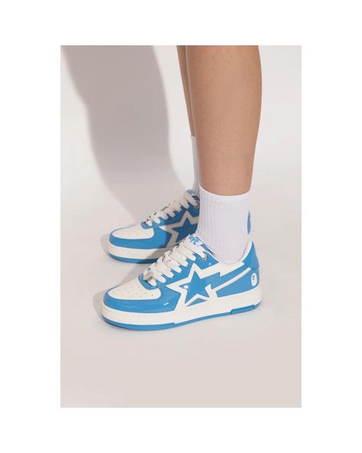 A Bathing Ape Blue Sta Sneaker