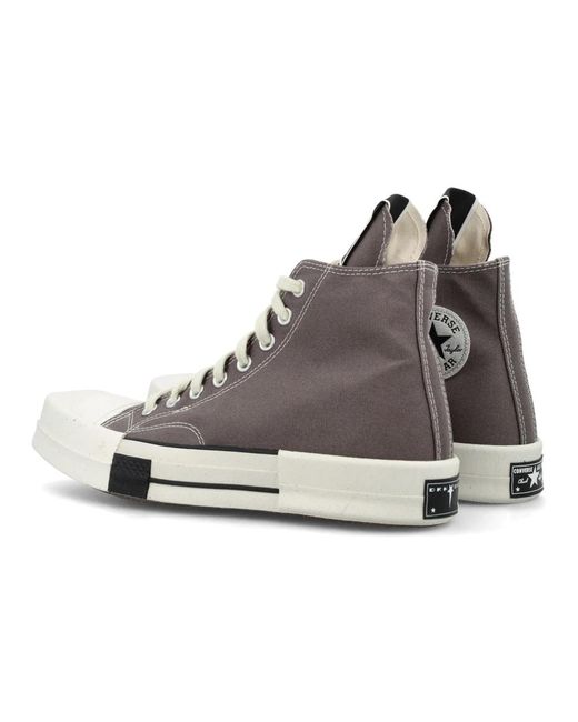 Converse Turbodrk Laceless Sneakers - Stilvolle Canvas High-Tops in Gray für Herren
