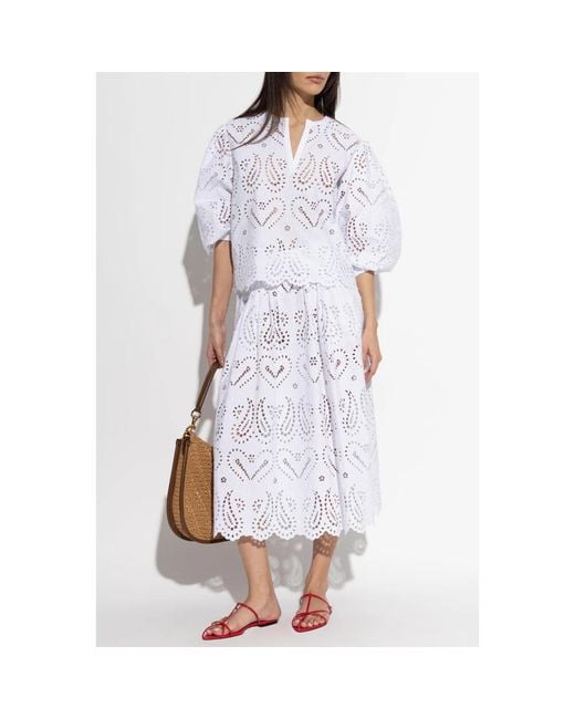 Etro White Blouses