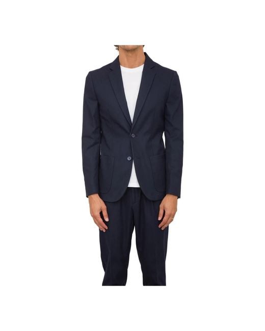 Antony Morato Jassen ,Blauw ,Polyester Blauw Pak Jasje in het Blue voor heren