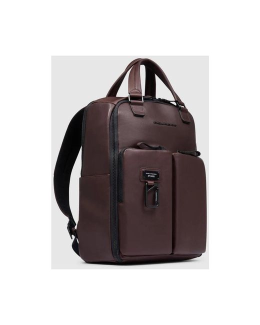 Piquadro Reise-Rucksack Mit Zwei Griffen 15,6" in Brown für Herren