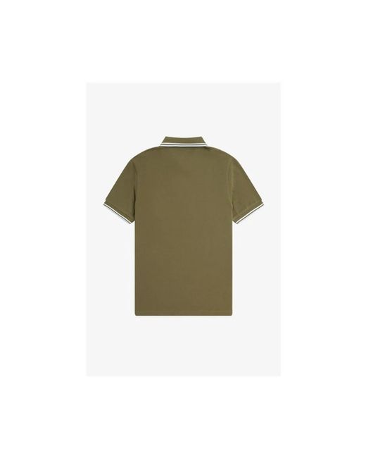 Fred Perry Green Polo Shirts for men