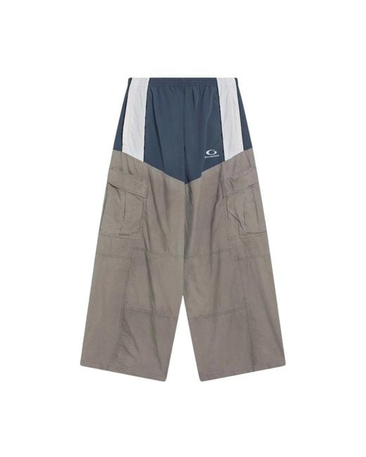 Balenciaga Wide Trousers in het Gray voor heren