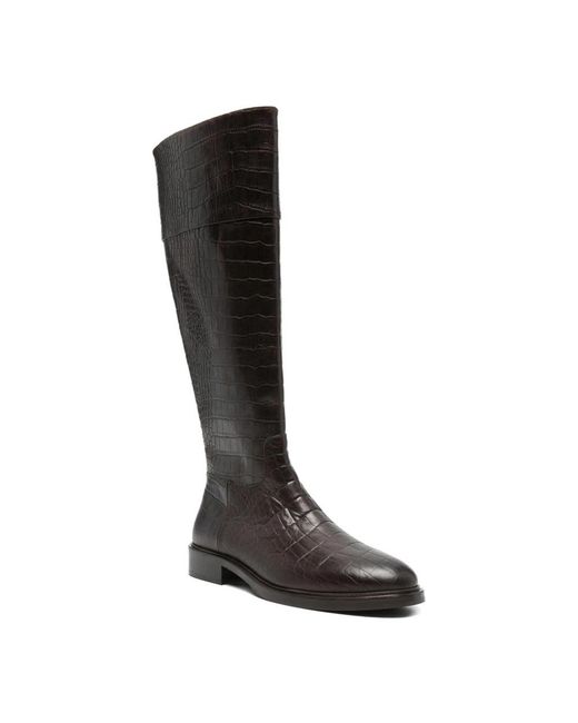 ADRIANNA FERETTI Black High Boots